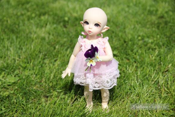 Лилу и весеннее солнце! Маленькая эльфиечка, куколка БЖД (фото 9)