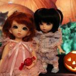 Веселого Хеллоуина! Лилу и Амели! Куколки БЖД