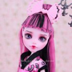Мой фейсап для Monster High Draculaura