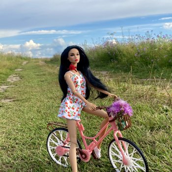 Велосипедная прогулка Поппи