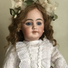 Антикварная кукла Simon Halbig 1009 60 см
