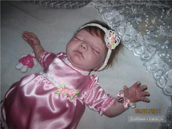 Моя Спящая красавица  - кукла реборн Анюта