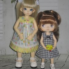 Неожиданные подружки - Натуля и Кимми. БЖД Littlefee и Xiaomi Monst