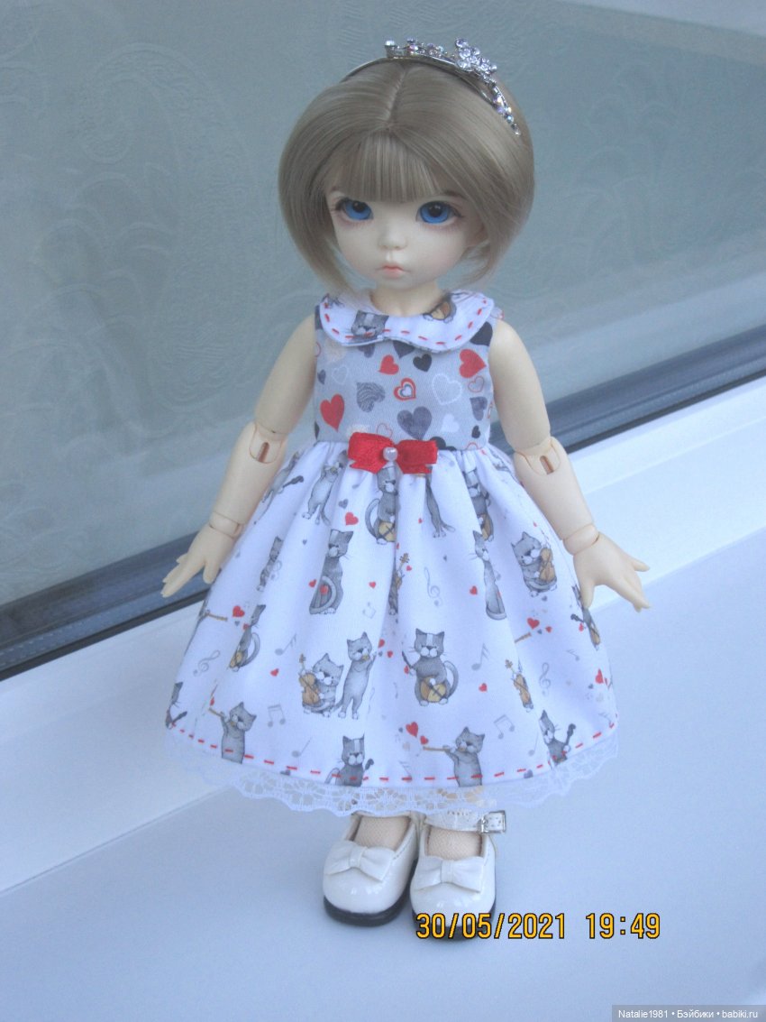 Новое у Натки. Платье и паричок. Литлфи Анте Эльф Фейриленд (фото 3)