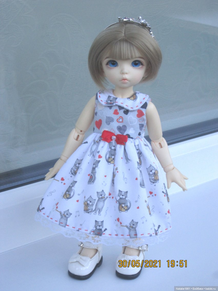Новое у Натки. Платье и паричок. Литлфи Анте Эльф Фейриленд (фото 6)