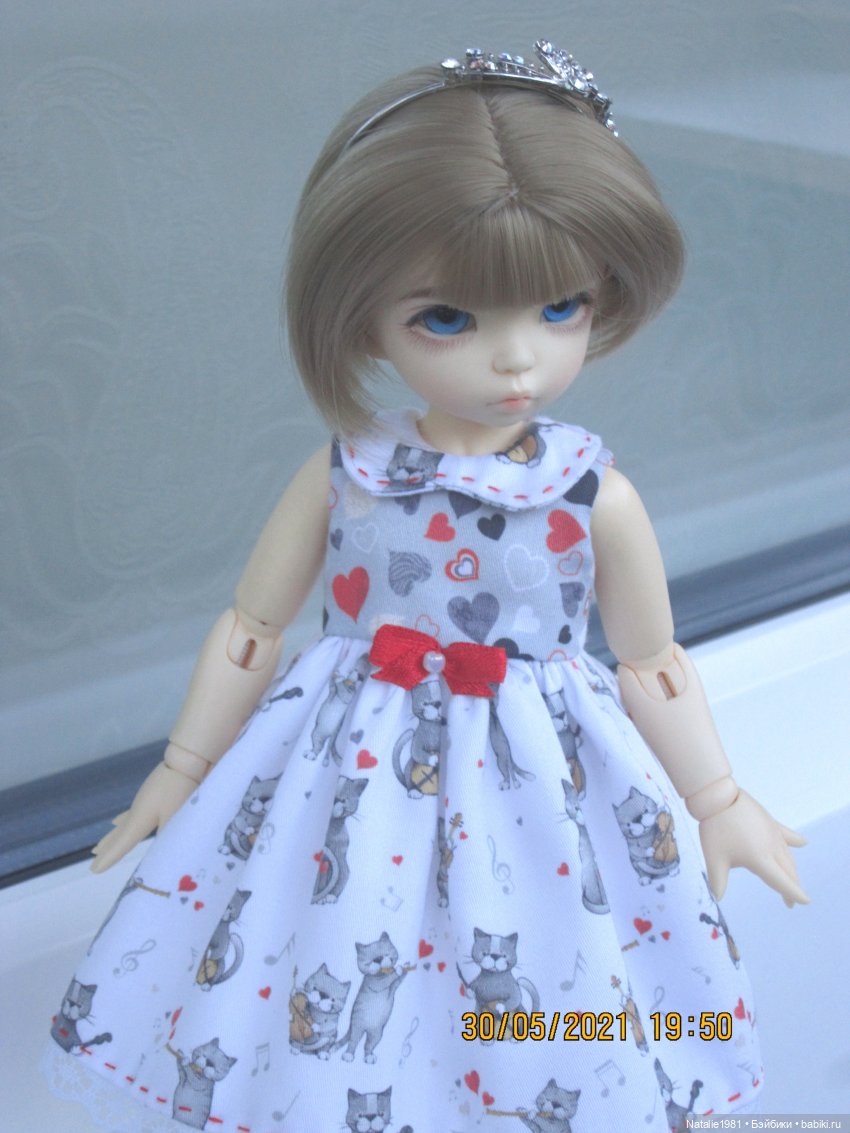 Новое у Натки. Платье и паричок. Литлфи Анте Эльф Фейриленд (фото 4)