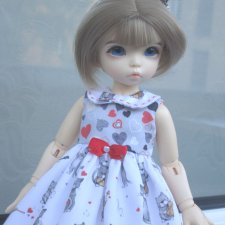 Новое у Натки. Платье и паричок. Литлфи Анте Эльф Фейриленд