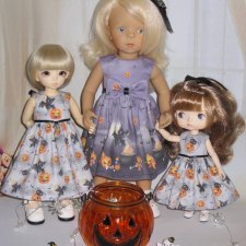 Хэллоуин с опозданием. Мои кукложители поздравляют всех причастных