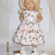 Новогодние наряды Мишель. Красавица Мила Минуш
