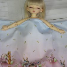 Ждем Пасху вместе с Наткой. Ткани приехали. Литлфи Анте Эльф, Фейриленд