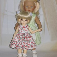 Натуле 10 лет!!! 🎉🍰🌺 Новое платье и подарок, небольшая фотосессия. Литлфи Анте Эльф, Фейриленд.