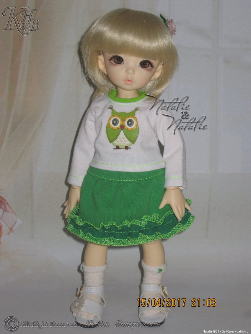 Модный показ. Наряды от OLgaLisenoK. Моя Натуля LittleFee Ante Elf (фото 6)