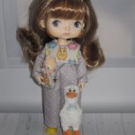 Наряд "Монстрики" для Монст и аналогичных кукол.  Снижение цены.