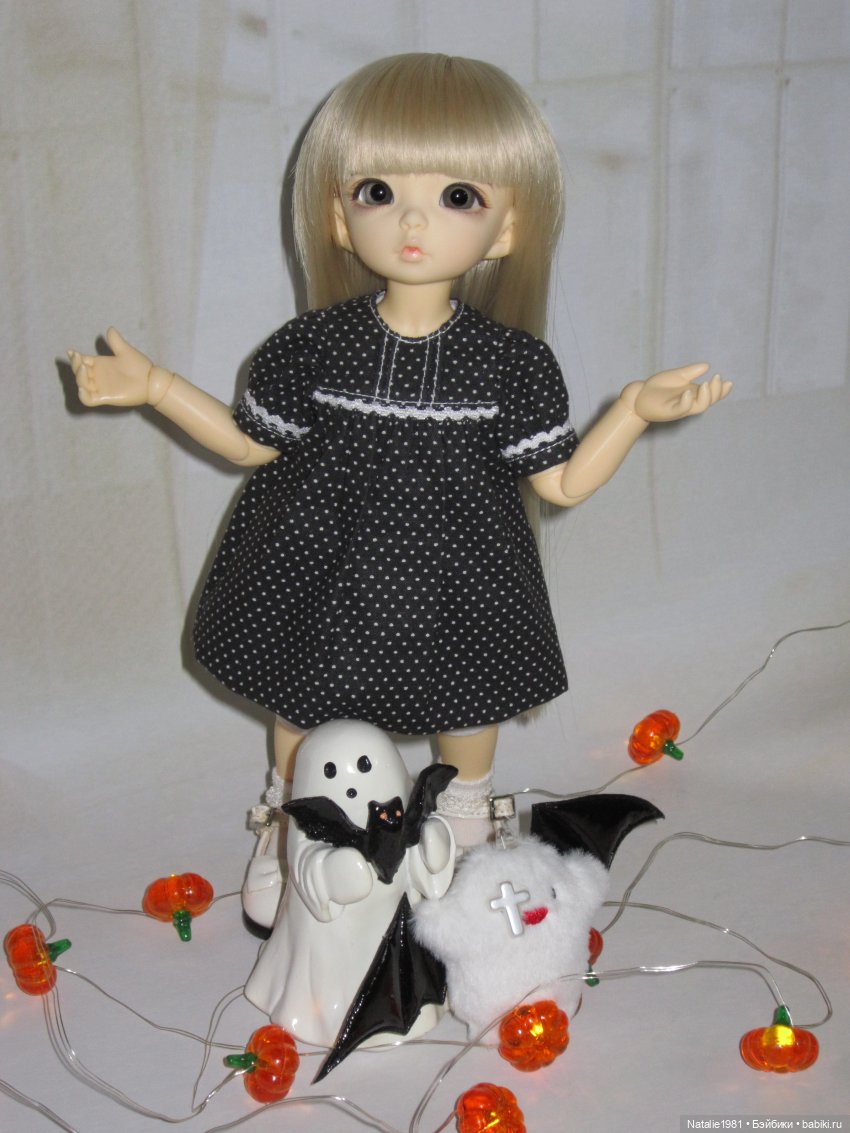 Лучше поздно, чем никогда. Хэллоуин 🎃 в моем куклосемействе (фото 10)
