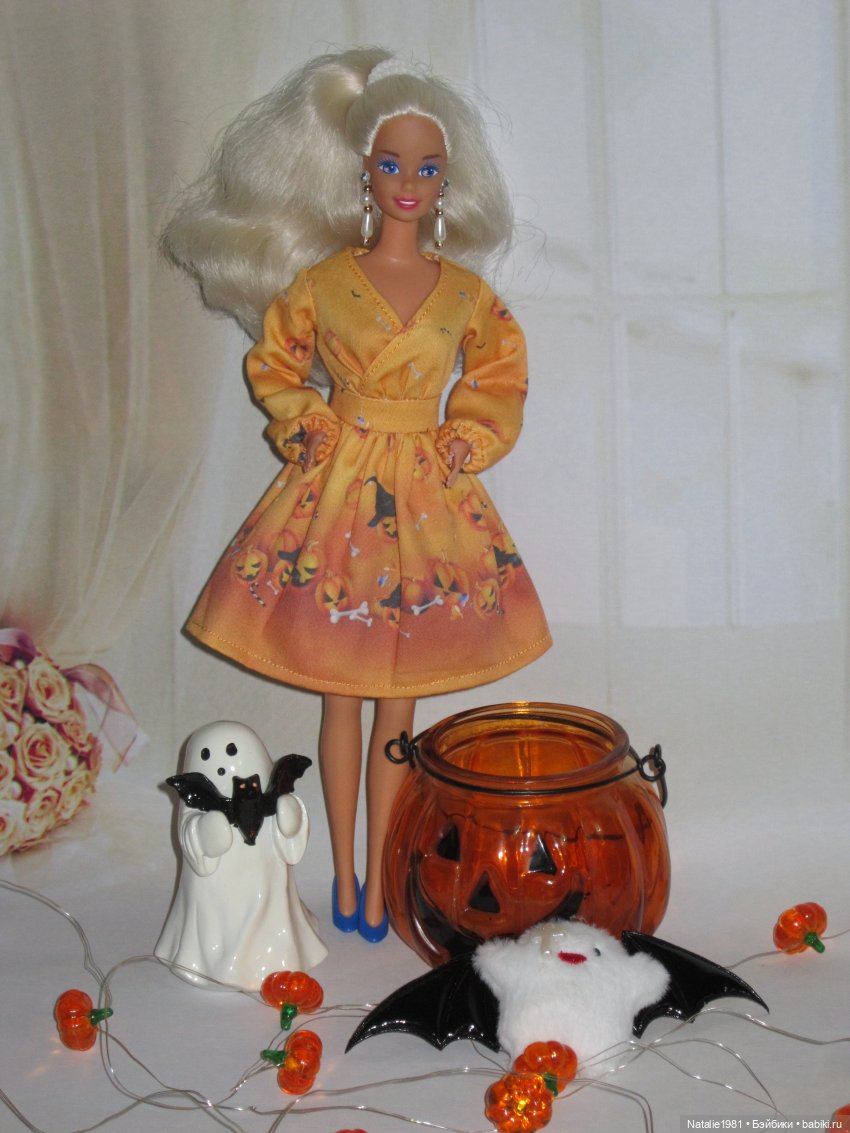Лучше поздно, чем никогда. Хэллоуин 🎃 в моем куклосемействе