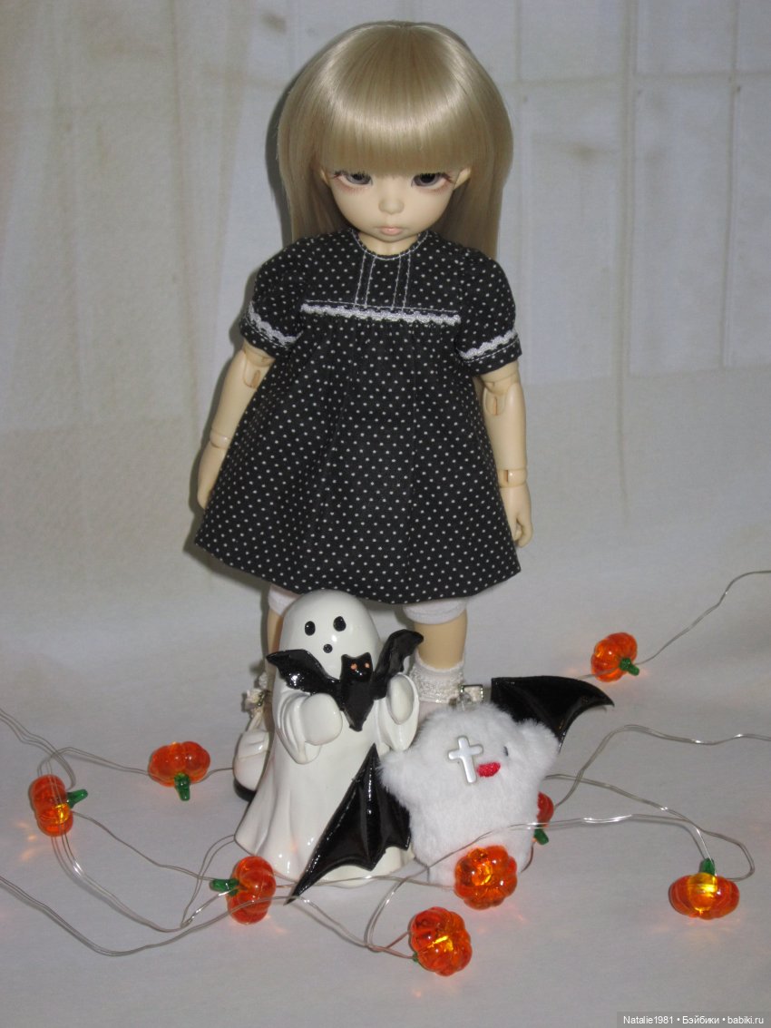 Лучше поздно, чем никогда. Хэллоуин 🎃 в моем куклосемействе (фото 9)