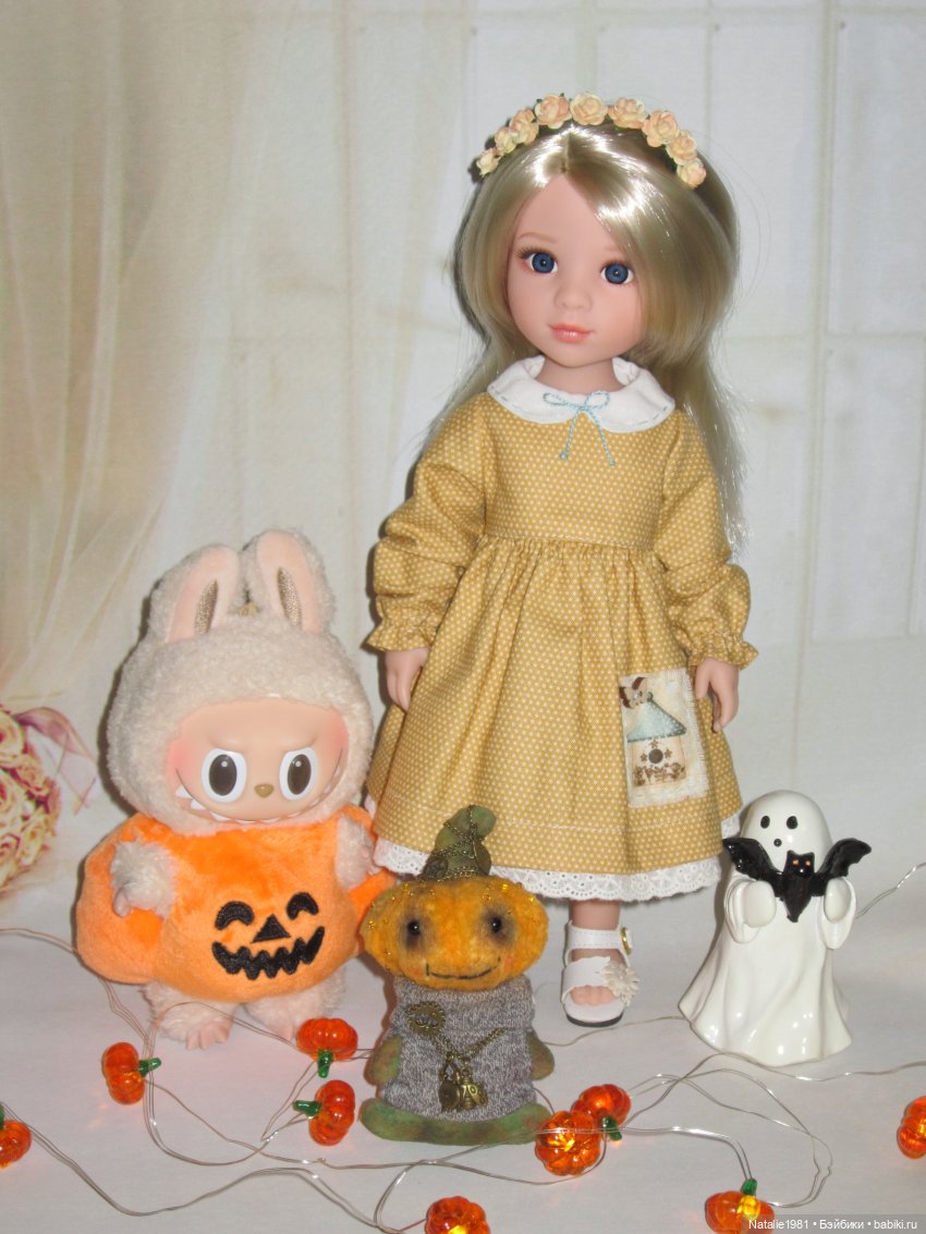 Лучше поздно, чем никогда. Хэллоуин 🎃 в моем куклосемействе