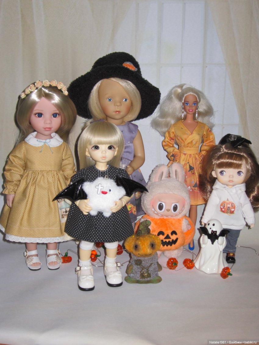 Лучше поздно, чем никогда. Хэллоуин 🎃 в моем куклосемействе (фото 6)