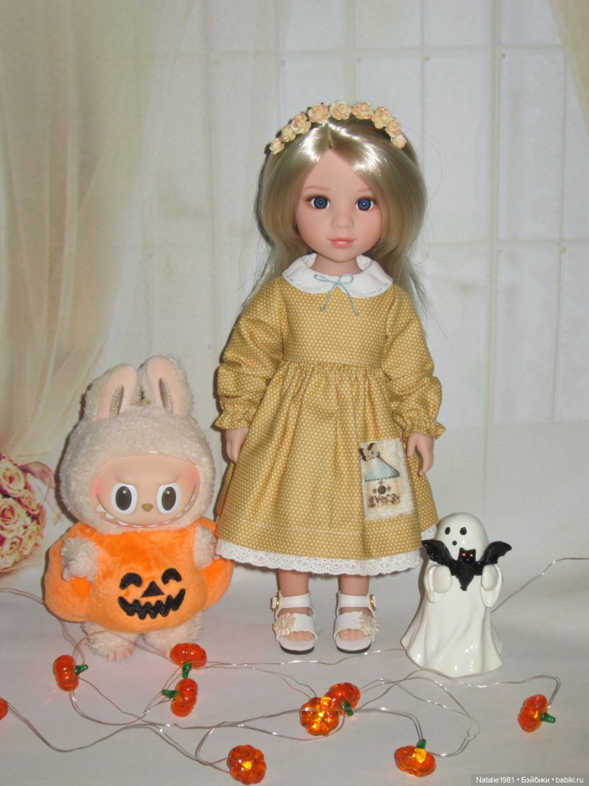 Лучше поздно, чем никогда. Хэллоуин 🎃 в моем куклосемействе