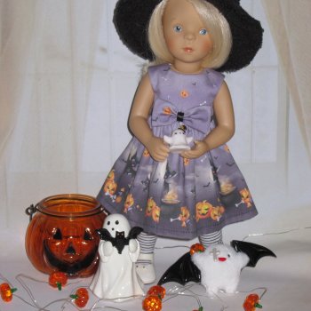 Лучше поздно, чем никогда. Хэллоуин 🎃 в моем куклосемействе.