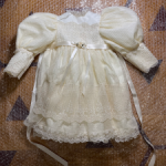 Платье для антикварной куклы