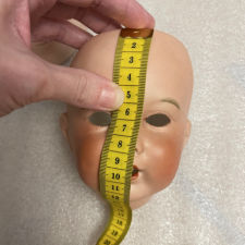 Французская характерная антикварная голова UNIS 251