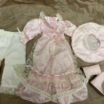 Винтажный комплект одежды с обувью