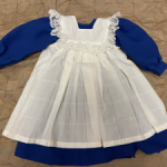 Комплект платье + фартук для куклы