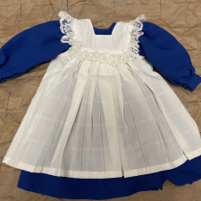 Комплект платье + фартук для куклы