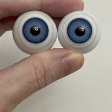 Антикварные стеклянные большие глаза