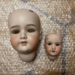 Маленькая немецкая антикварная голова Armand Marseille  390n