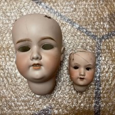 Маленькая немецкая антикварная голова Armand Marseille  390n