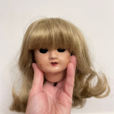 Парик для антикварной, винтажной или любой другой куклы в упаковке, с каталогом