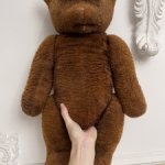 Мишка с формованной головой  СССР