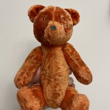 Мишка старенький или состаренный или из старых материалов
