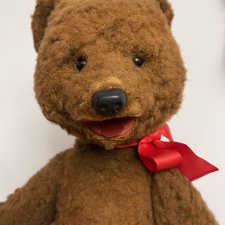 Мишка СССР опилки с формованнной головой