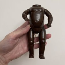 Маленькое пластикое тело черное