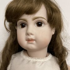 Красивая реплика Jumeau Depose Tete Bte S.G.D.G  13