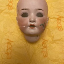 Антикварная фарфоровая голова Heubach Koppelsdorf 320