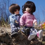 А у нас случилась... ЛЮБОФ... Куклы БЖД