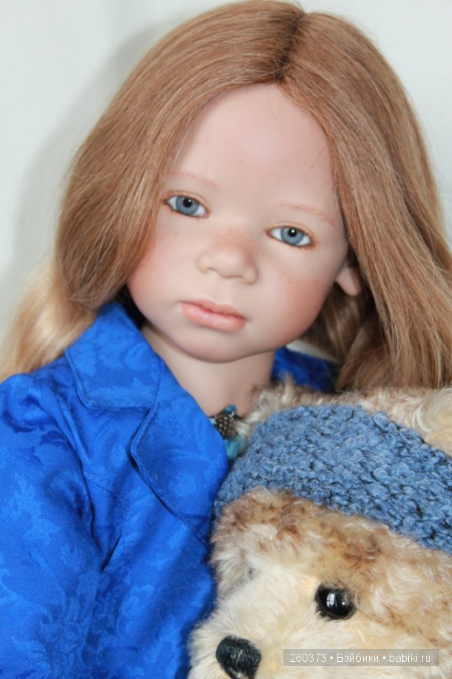 На встречу весне в новом образе. Кукла Annette Himstedt