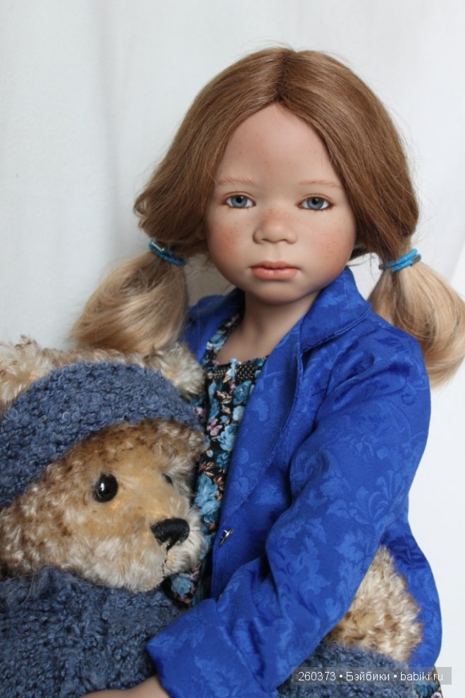 На встречу весне в новом образе. Кукла Annette Himstedt (фото 10)