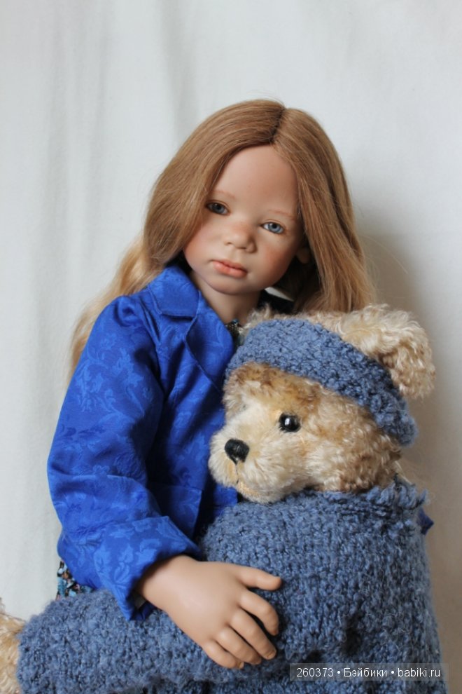 На встречу весне в новом образе. Кукла Annette Himstedt