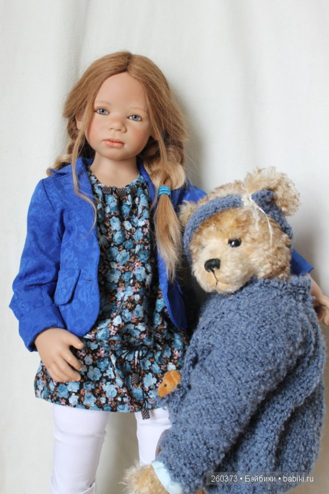 На встречу весне в новом образе. Кукла Annette Himstedt (фото 9)