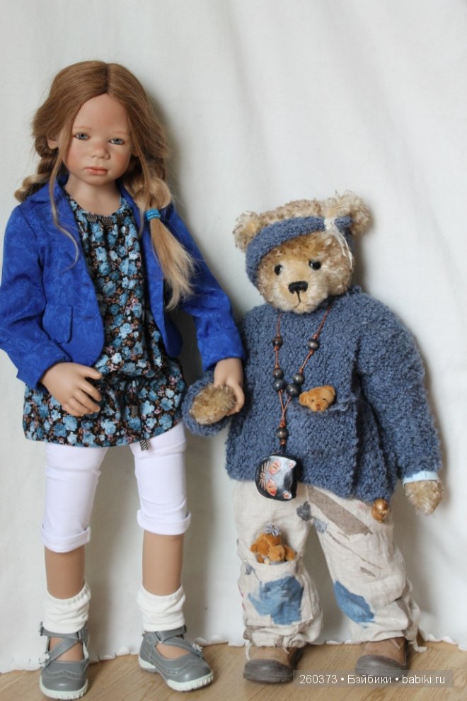 На встречу весне в новом образе. Кукла Annette Himstedt (фото 6)