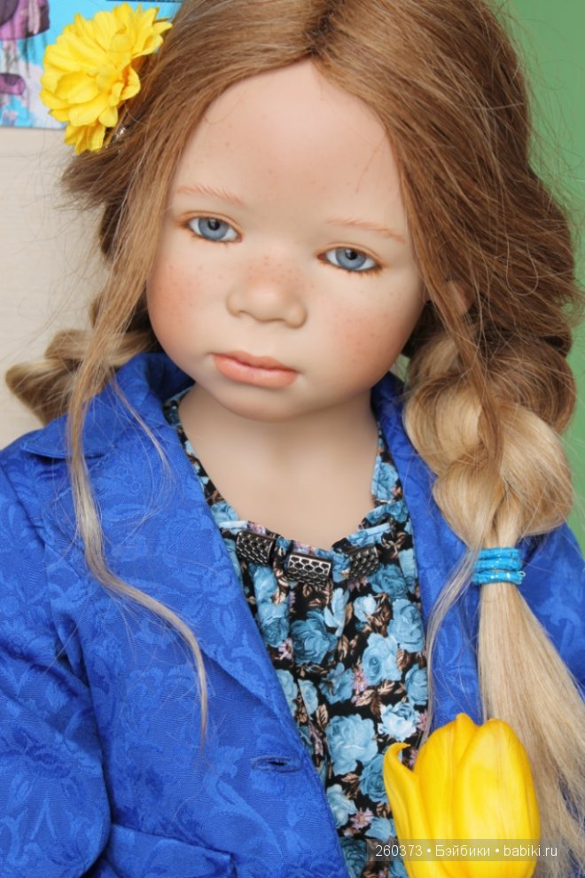 На встречу весне в новом образе. Кукла Annette Himstedt (фото 3)