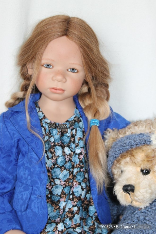На встречу весне в новом образе. Кукла Annette Himstedt