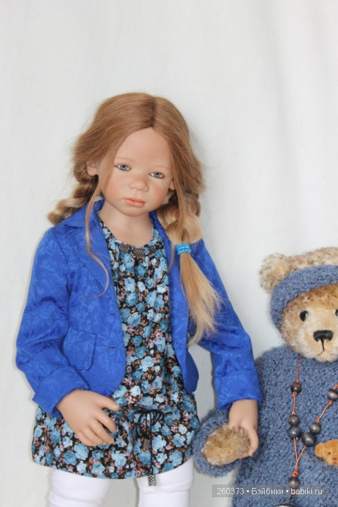 На встречу весне в новом образе. Кукла Annette Himstedt (фото 8)