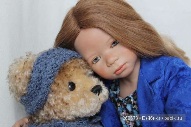 На встречу весне в новом образе. Кукла Annette Himstedt