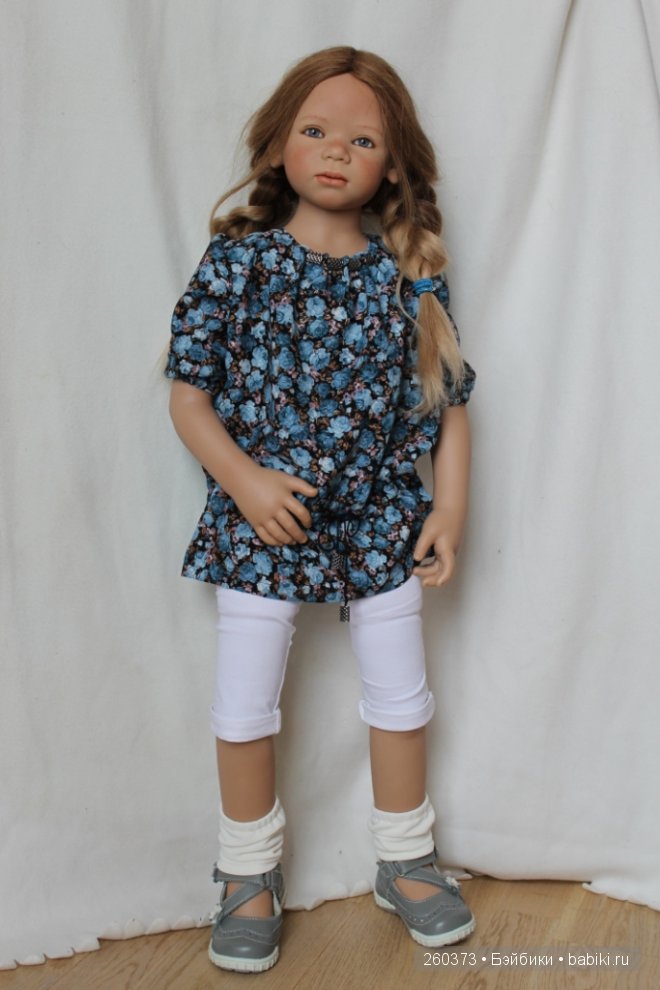 На встречу весне в новом образе. Кукла Annette Himstedt (фото 5)